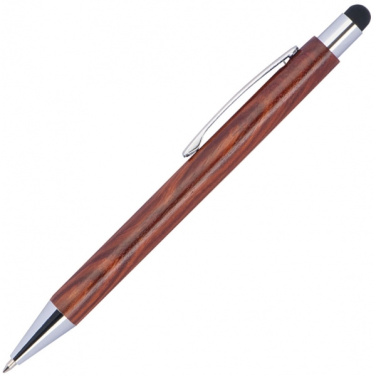 Logo trade advertising product photo of: Wooden ballpen BILZEN