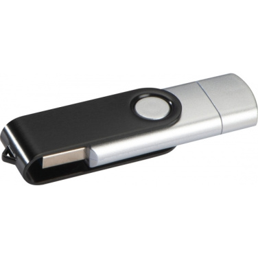 Logo trade promotional giveaways image of: USB stick 32GB TWIST