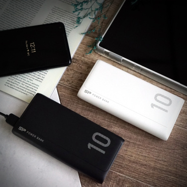 Logo trade promotional products picture of: POWER BANK SILICON POWER GP15 10 000 MAH