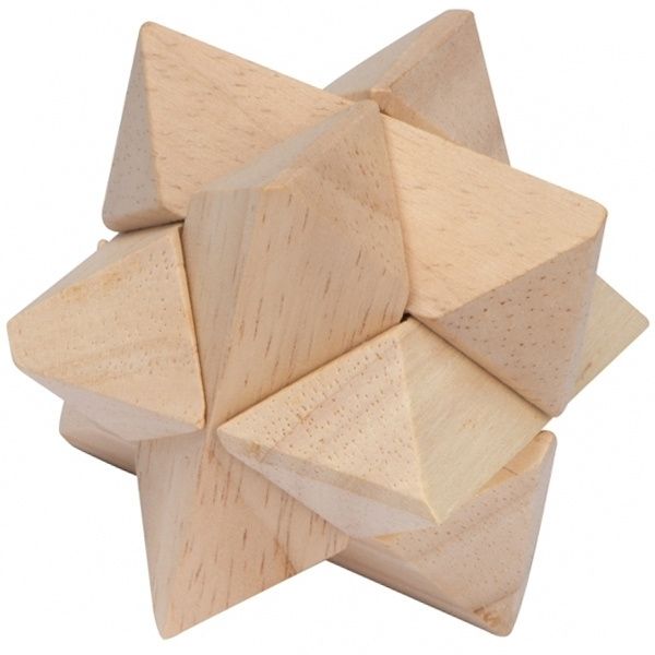 Logotrade advertising products photo of: Wooden puzzle TOULOUSE