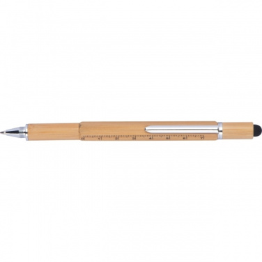Logo trade promotional products picture of: 6in1 multifunctional pen COIMBRA