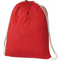 Cotton gym bag BUDAPEST, red