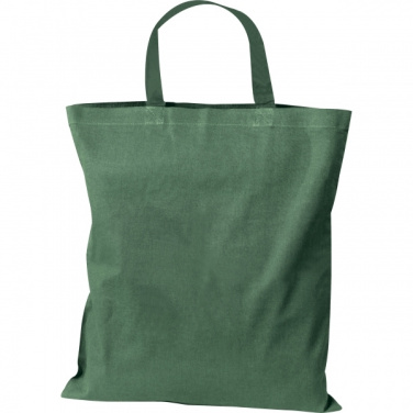 Logo trade corporate gift photo of: Cotton bag with short handles BREGENZ