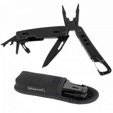 Logotrade promotional item image of: Multitool NOBLE Schwarzwolf