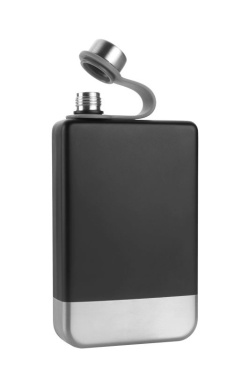Logotrade promotional items photo of: Hip flask HALTI Schwarzwolf