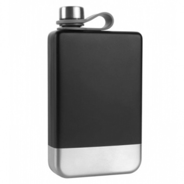 Logotrade promotional gifts photo of: Hip flask HALTI Schwarzwolf