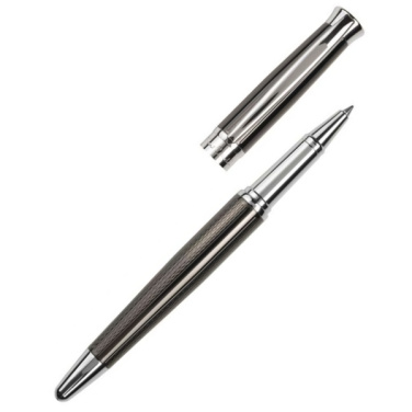 Logo trade promotional gifts picture of: Metal roller pen ROI