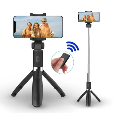 Logo trade corporate gifts picture of: Selfie stick with tripod, K06