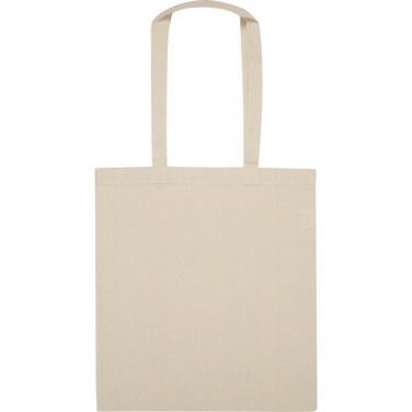 Logo trade business gifts image of: Organic cotton bag HONG KONG
