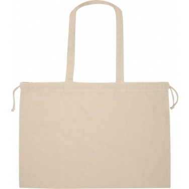 Logo trade promotional gift photo of: Organic cotton shopping bag IMOLA