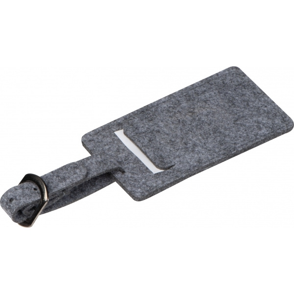 Logo trade promotional items image of: Felt Suitcase Tag PORTLAND