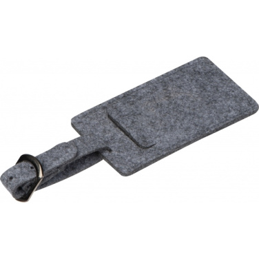 Logotrade promotional gift image of: Felt Suitcase Tag PORTLAND
