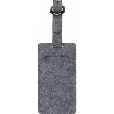 Logotrade promotional merchandise image of: Felt Suitcase Tag PORTLAND