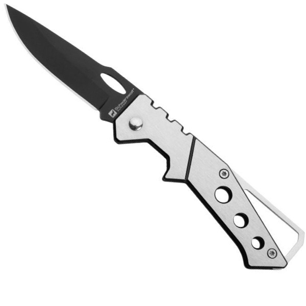 Logo trade promotional giveaways picture of: Folding knife GEDIZ Schwarzwolf