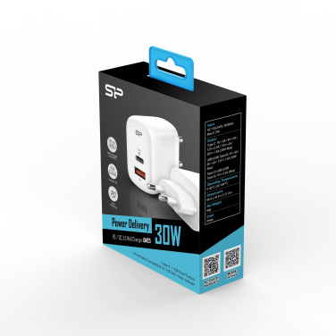 Logotrade promotional giveaway picture of: SILICON POWER fast charger QM25