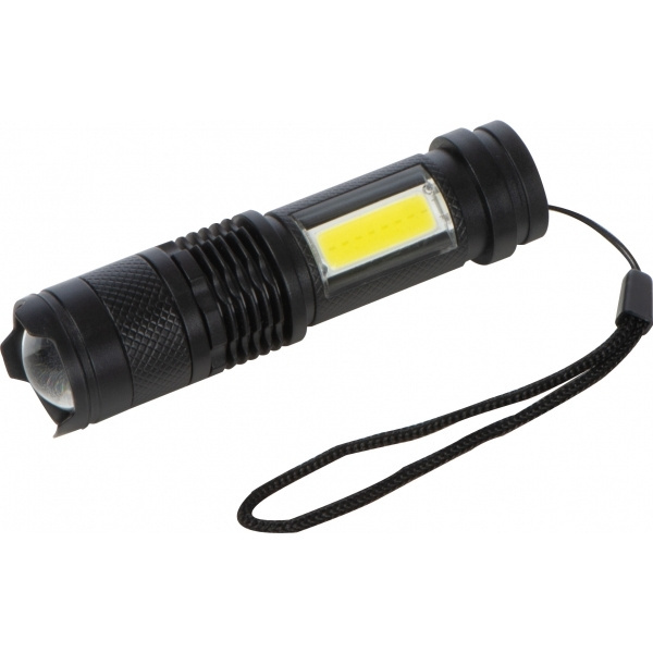 Logotrade promotional giveaways photo of: Rechargeable flashlight AARHUS