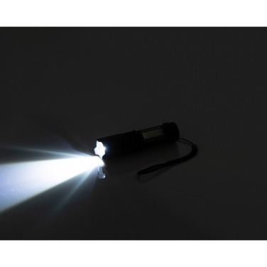 Logo trade promotional giveaways picture of: Rechargeable flashlight AARHUS