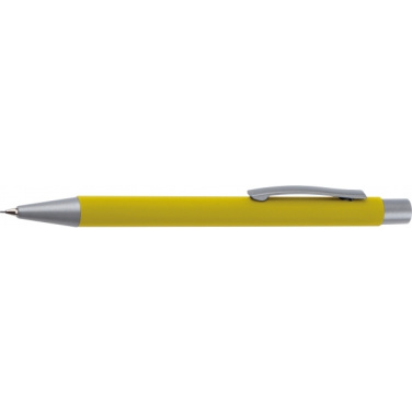 Logo trade advertising products picture of: Mechanical pencil soft touch ANCONA