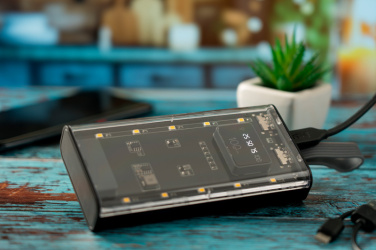 Logo trade corporate gift photo of: Power bank 10 000 mAh DARWIN