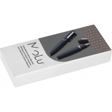 Logo trade promotional product photo of: Writing set soft touch SAINTE MAXIME MoLu