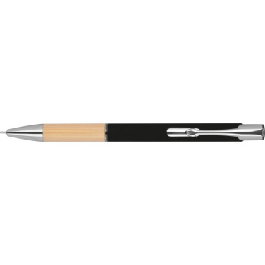 Logo trade advertising products image of: Recycled ballpoint pen Naples