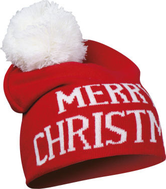 Logo trade corporate gifts image of: Christmas hat Whitehorse