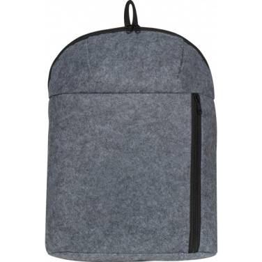 Logo trade promotional giveaways image of: RPET Backpack Davos