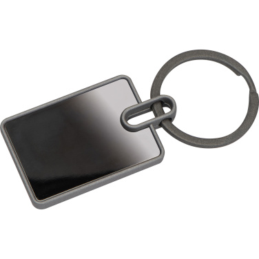 Logo trade business gifts image of: Zinc keychain Tijuana