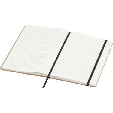 Logotrade promotional merchandise image of: Holm A5 stone paper hard cover notebook with lined pages
