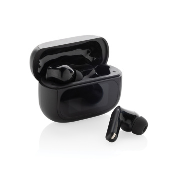 Logotrade promotional merchandise photo of: Airtune RCS recycled plastic ANC earbuds with touch screen