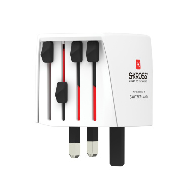 Logo trade corporate gifts picture of: SKROSS World Travel Adapter MUV Micro