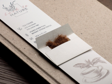 Logotrade promotional gift picture of: Recycled Tea Notebook 209734000