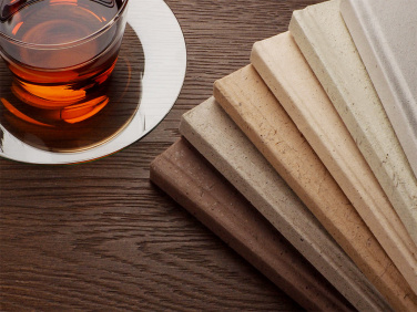 Logotrade corporate gift picture of: Recycled Tea Notebook 209734000