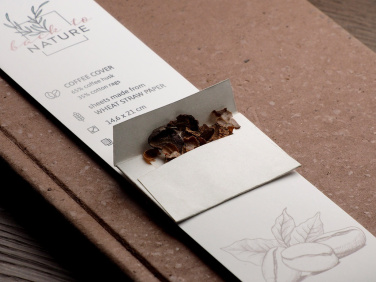Logo trade promotional giveaways picture of: Recycled Coffee Notebook 209733900