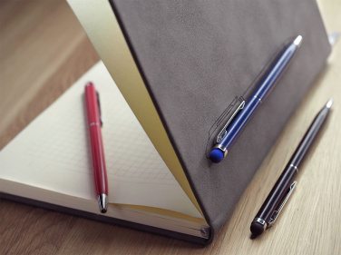 Logo trade corporate gifts image of: Magnetic notebook with a pen 124715100