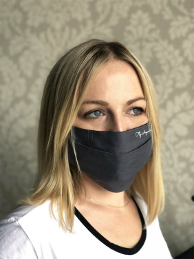Logo trade promotional giveaways image of: MERCURE cotton face mask 139016500