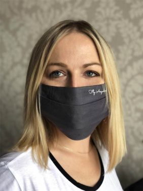Logo trade corporate gifts image of: MERCURE cotton face mask 139016500