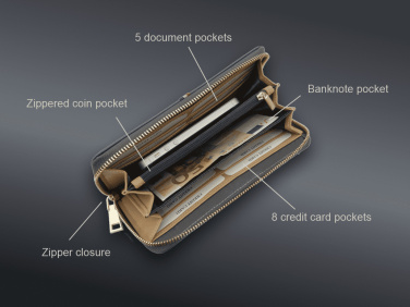 Logo trade corporate gifts picture of: Wallet 36308300