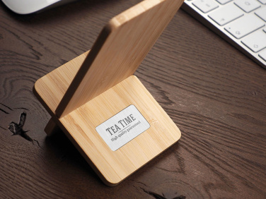Logo trade business gift photo of: Wooden telephone stand 1834292