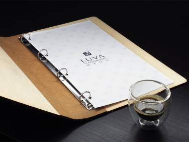 Logo trade promotional merchandise image of: Menu cover 1109121