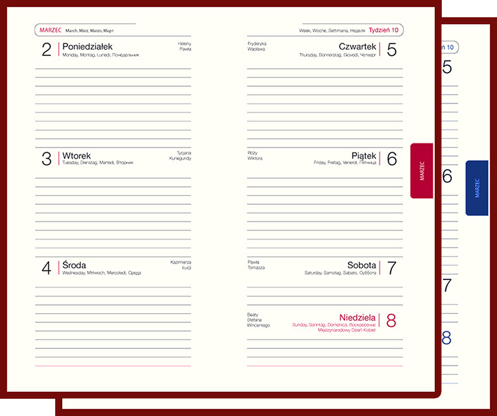 Logo trade promotional gift photo of: Calendar 639131