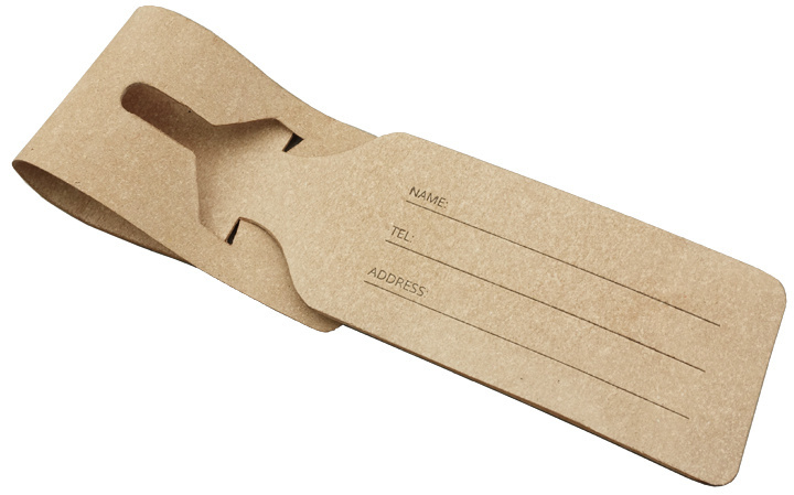 Logo trade promotional items picture of: Luggage tag 969107