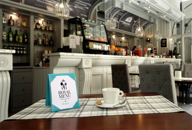 Logotrade promotional item image of: Promo menu 1114119