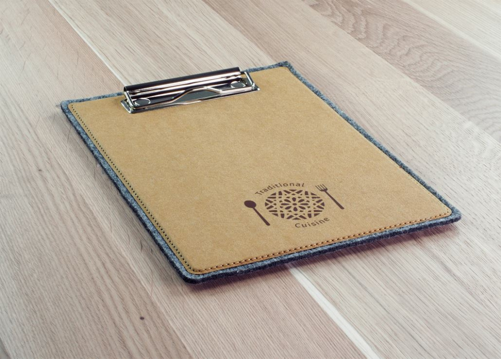 Logo trade promotional merchandise image of: Clipboard menu 1184140