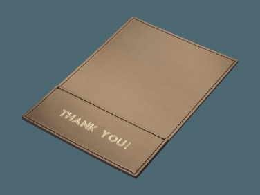 Logotrade promotional gift picture of: Bill holder 1053094