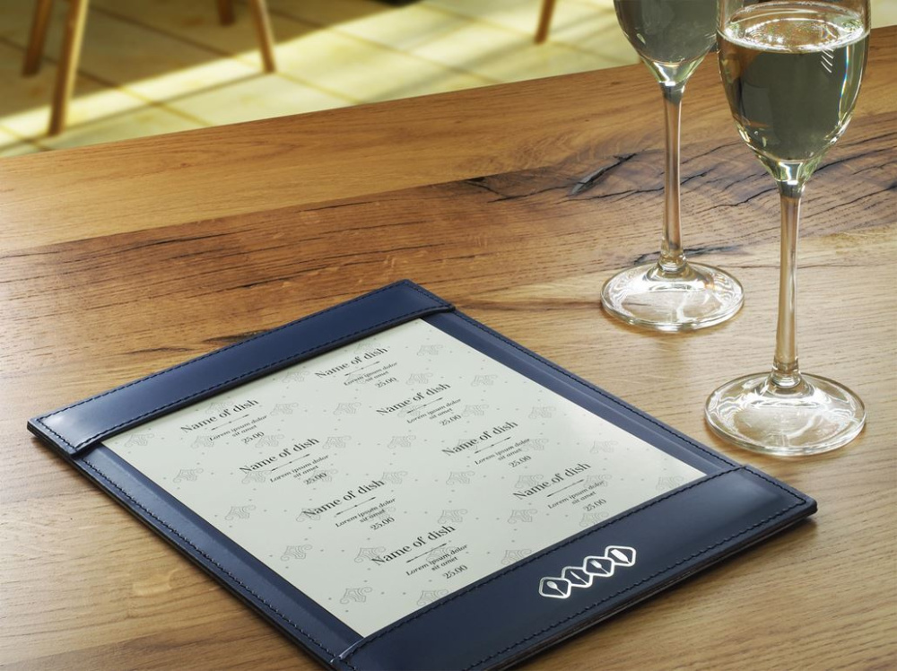 Logo trade promotional giveaways image of: Menu pad 1024094