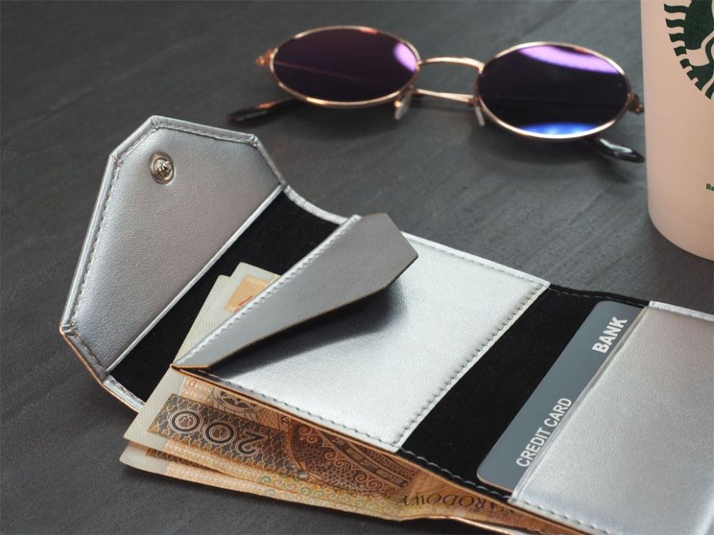 Logo trade corporate gifts image of: RFID wallet 1249119