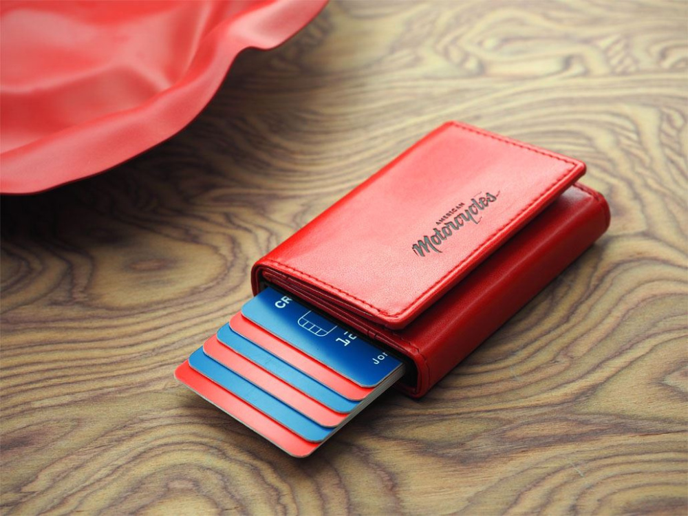 Logo trade promotional merchandise photo of: RFID wallet 1282119