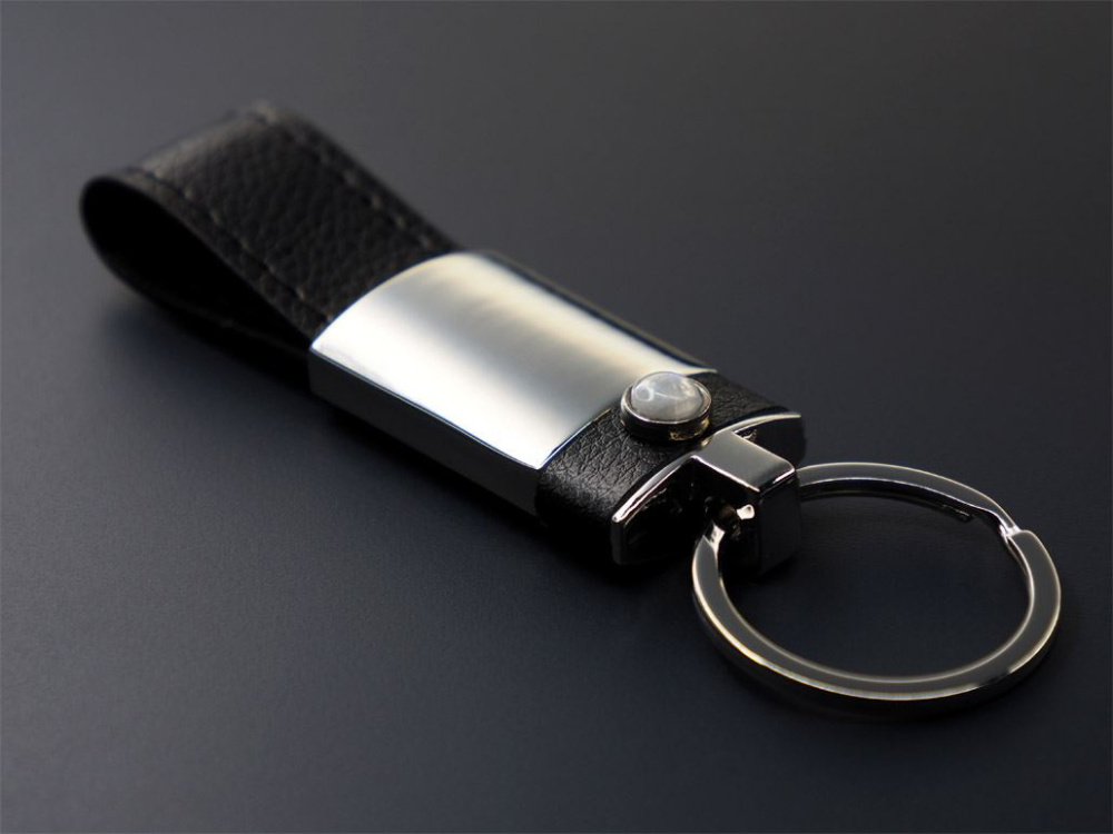 Logotrade promotional merchandise image of: Moonstone Keyring 1295095