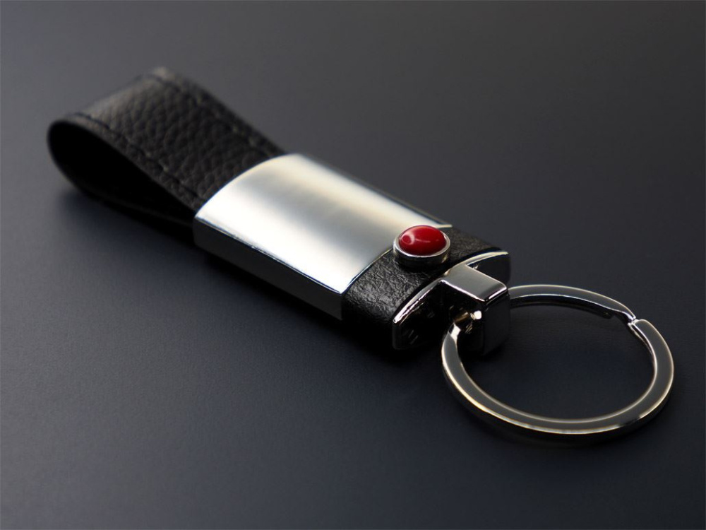 Logo trade promotional giveaways image of: Coral stone Keyring 1293095